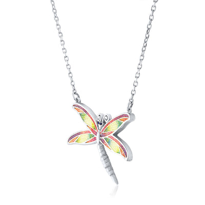 Enamel Limited Edition Dragonfly Necklace