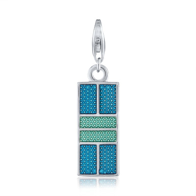 Enamel Pickle Court Charms