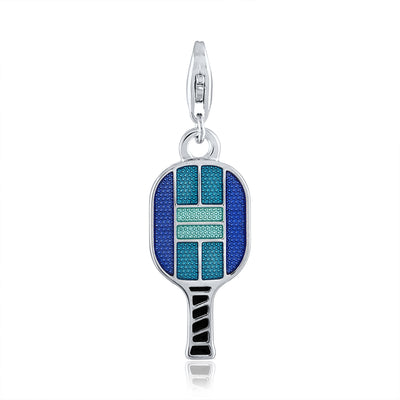 Enamel Pickleball Paddle Charms